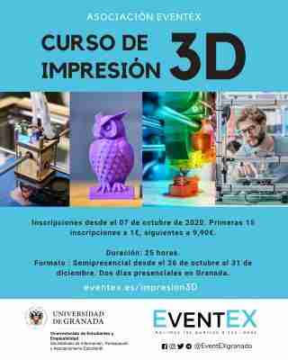 Curso de Impresión 3D - Asociación EventEX