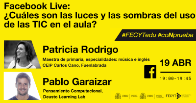 Debate #FECYTedu sobre el uso de las TIC