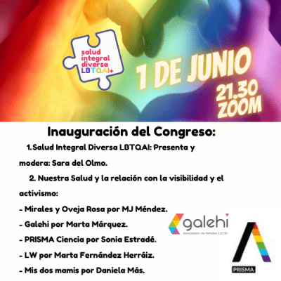 I CONGRESO DE SALUD INTEGRAL DIVERSA LBTQAI 🏳️‍🌈