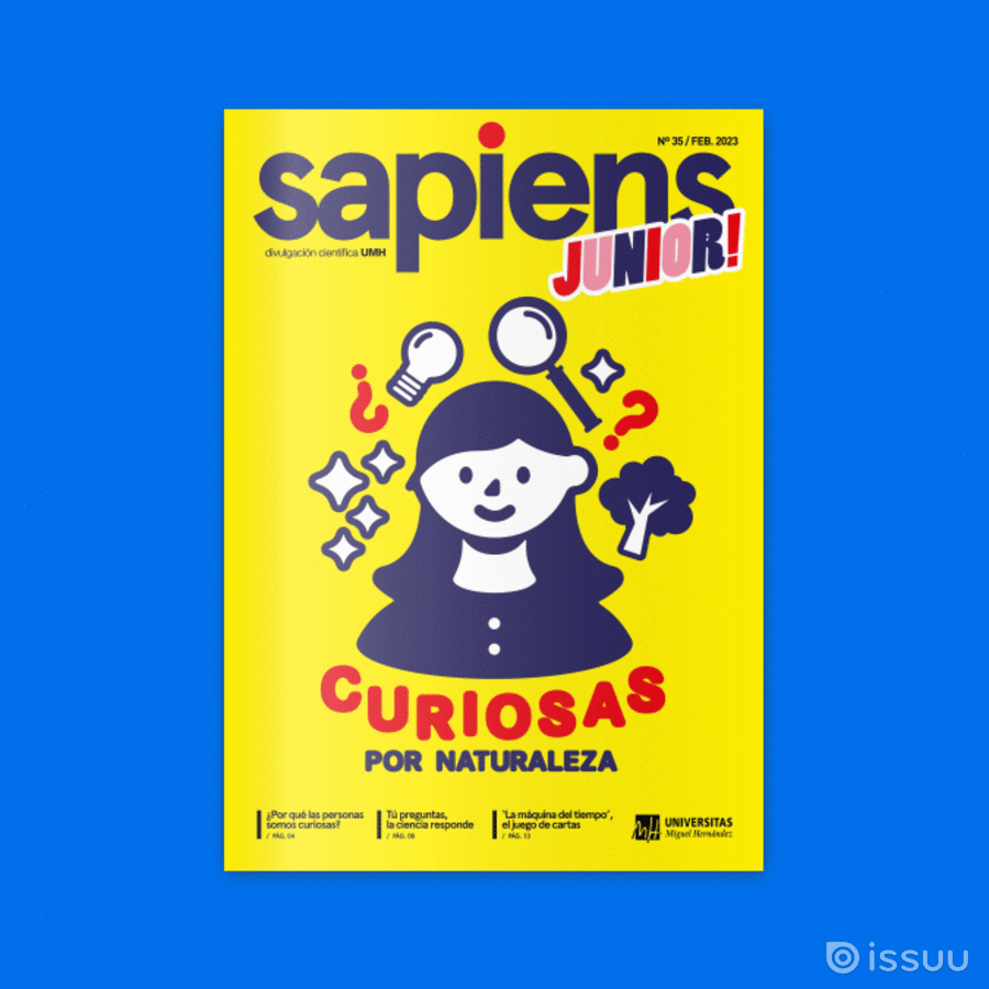 Curiosas por naturaleza | Revista UMH Sapiens no.35 (ed.Junior)