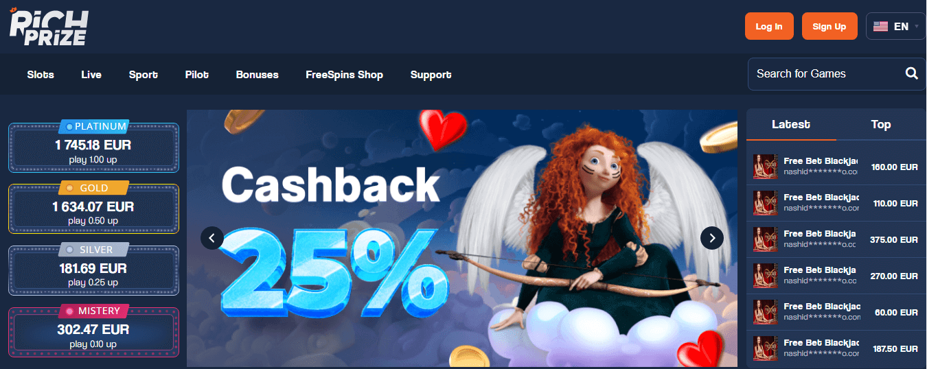 Bonus verwendet iWinFortune